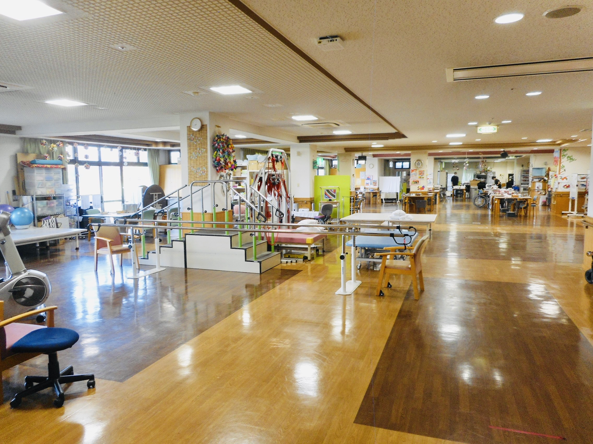 デイサービスの日常風景